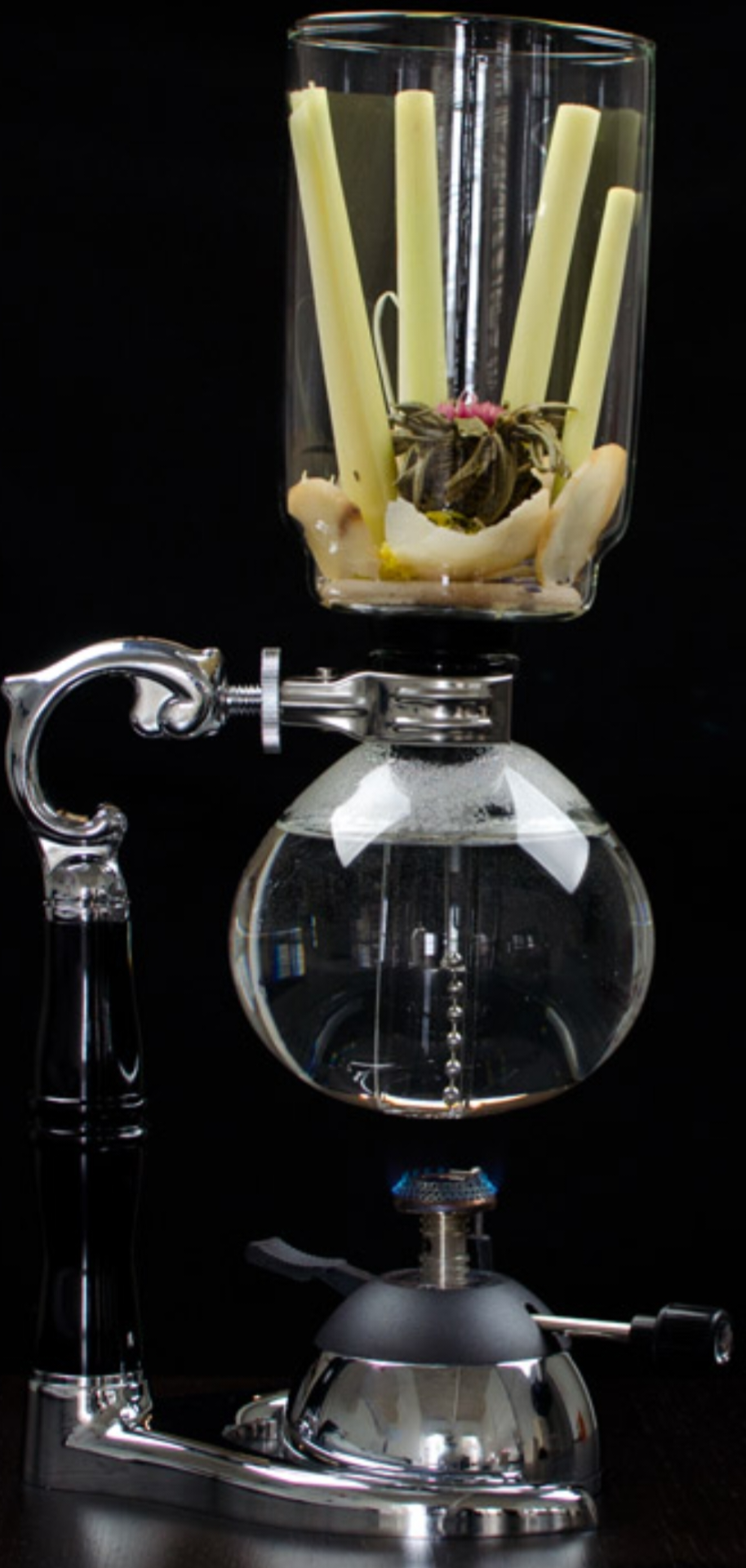 Hot Siphon Gin Infusion